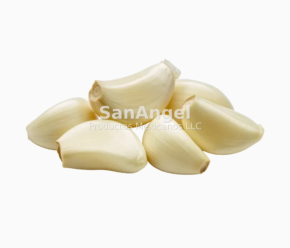 Peeled Garlic - Box with 4 Jars