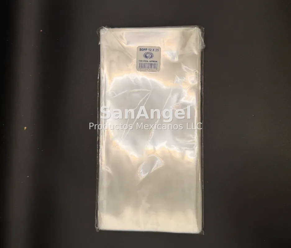 Bolsa Celofan 12x25 cm (100 pz)