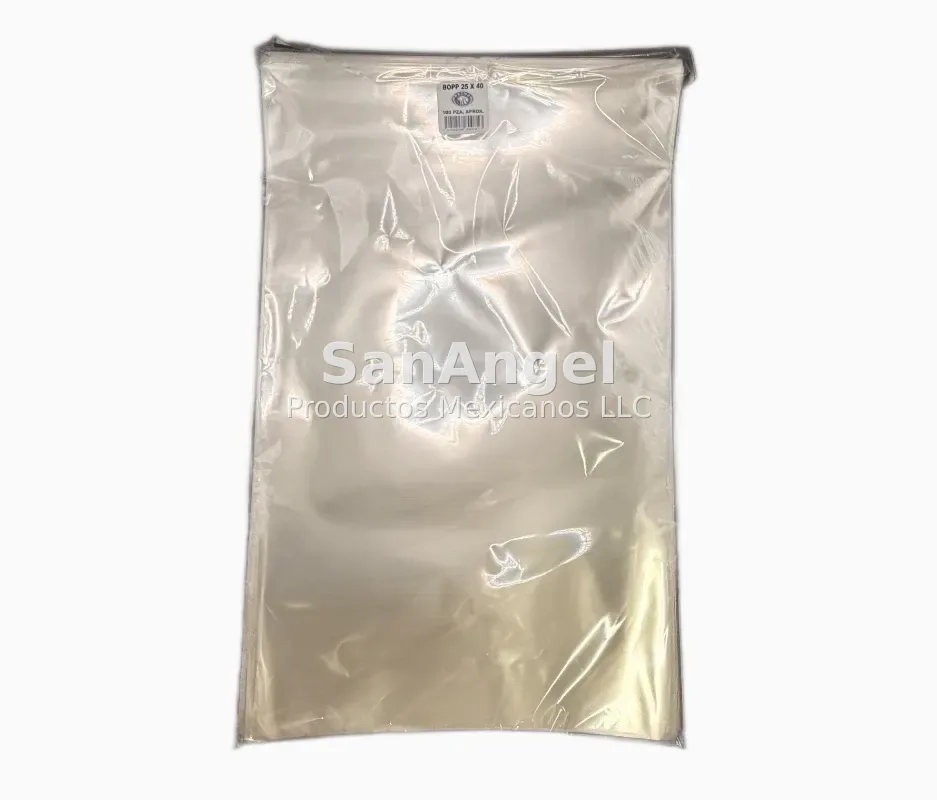 Bolsa Celofan 25x40 cm (100 Pz)