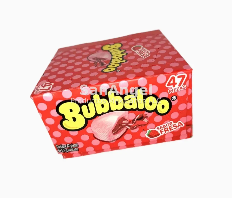 Bubbaloo Chicles 47 pz - Caja 32 Pack