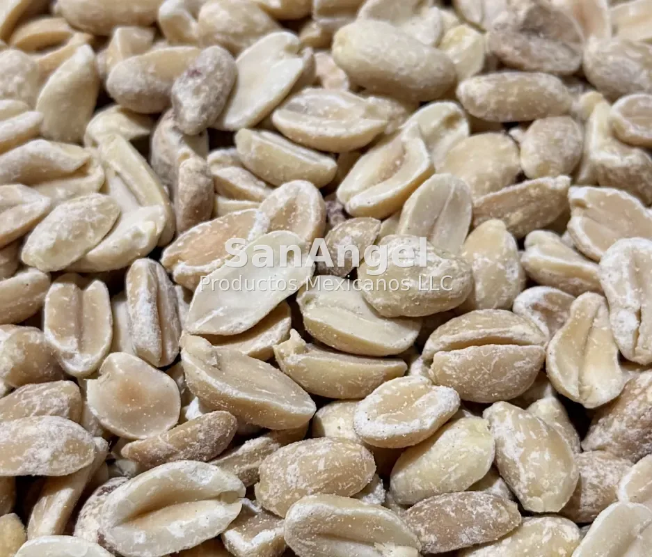Cacahuate Mitades Tostado Natural Pelado - Caja 20 lbs (10pack/2 Lbs)