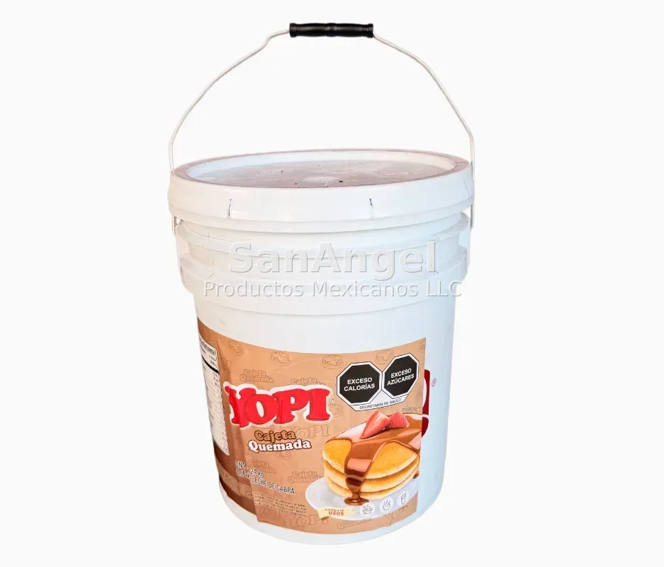 Cajeta Quemada Yopi - Cubeta 24 Kg