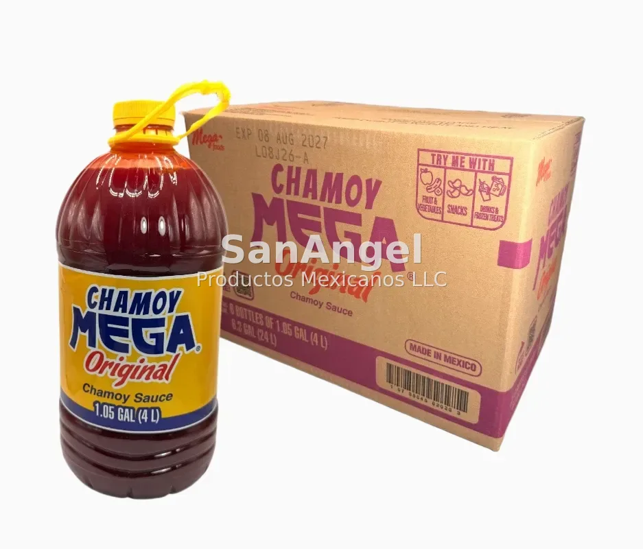 Chamoy Mega Galon - Caja 6 Pz