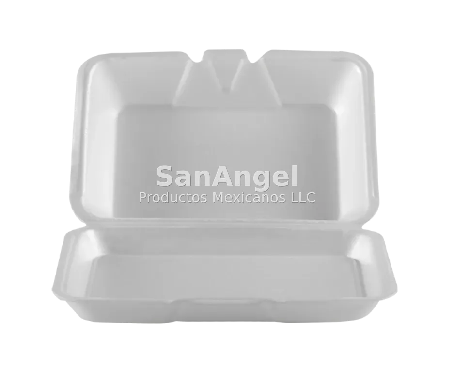 Charola unicel Hoagie - Caja 200 pz