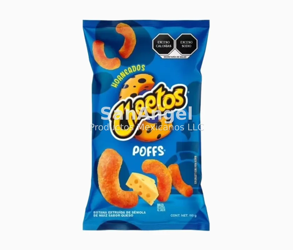 Cheetos Poff 110g GDE - Caja 23 pz (56 Cajas por pallet)