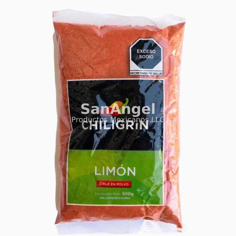 Chiligrin Limon 500g - Caja (40pz /500g)