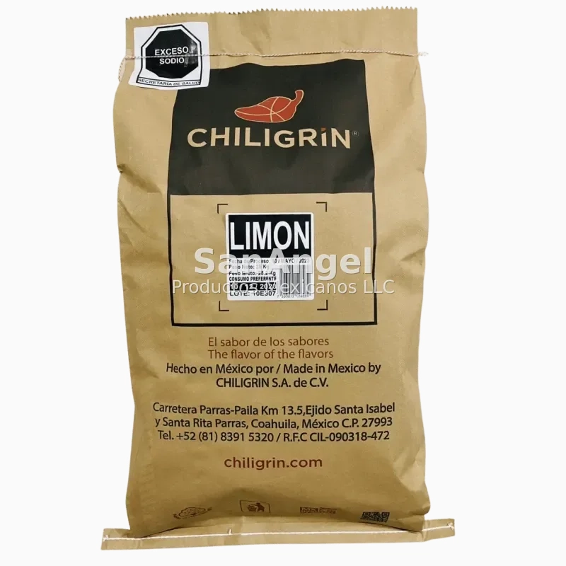 Chiligrin Limon Elote - Bulto 55 Lbs