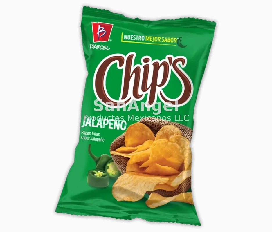 Chips Jalapeño Barcel 42g - Caja 30pz