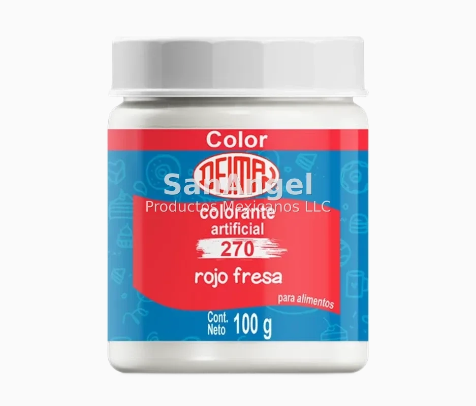 Colorante DEIMAN ROJO FRESA 270 100g - Pieza
