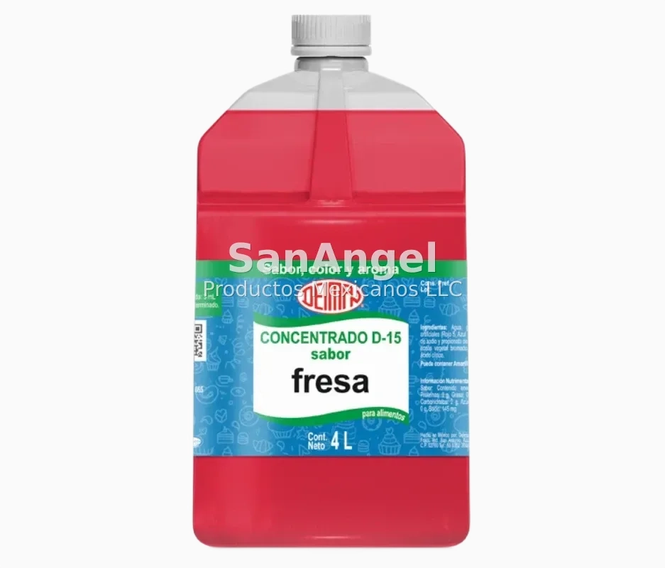 Concentrado Deiman FRESA GALON - Caja 4 pz