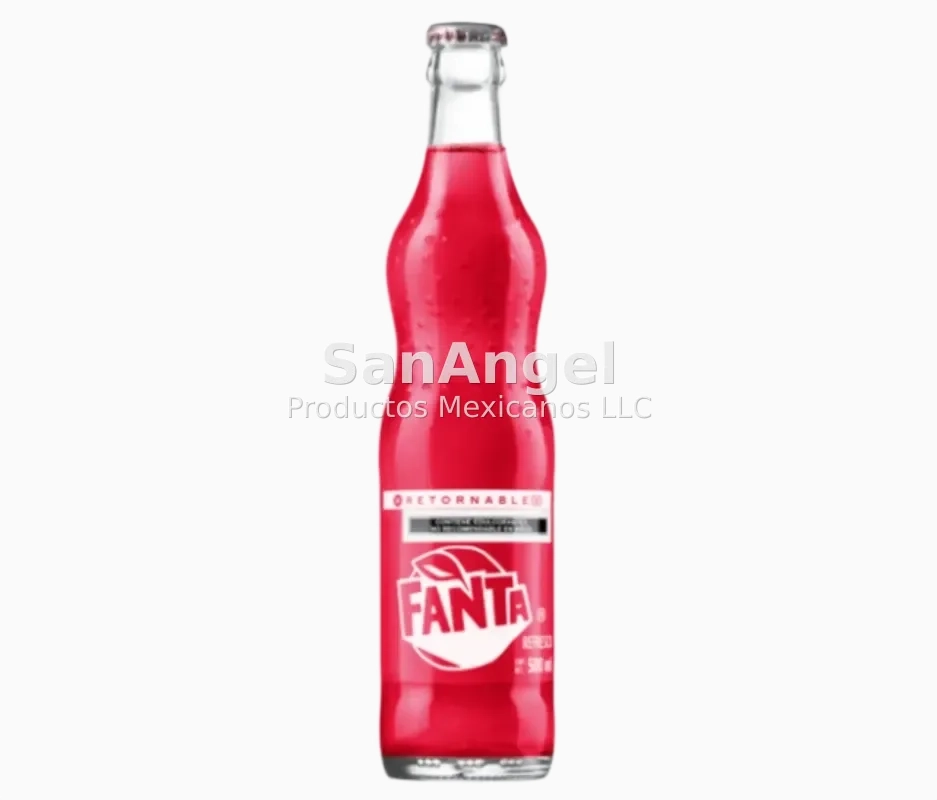 Fanta Fresa 500 ml - Caja 24 pz