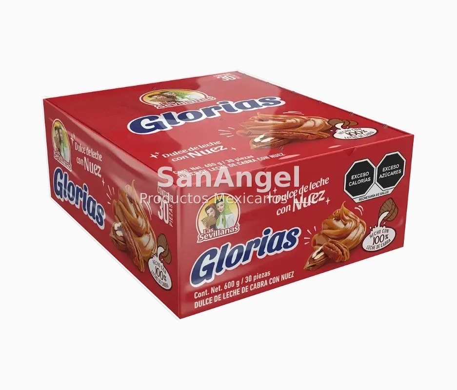 Glorias LAS SEVILLANAS Display - Caja 23pk/20pz/30g