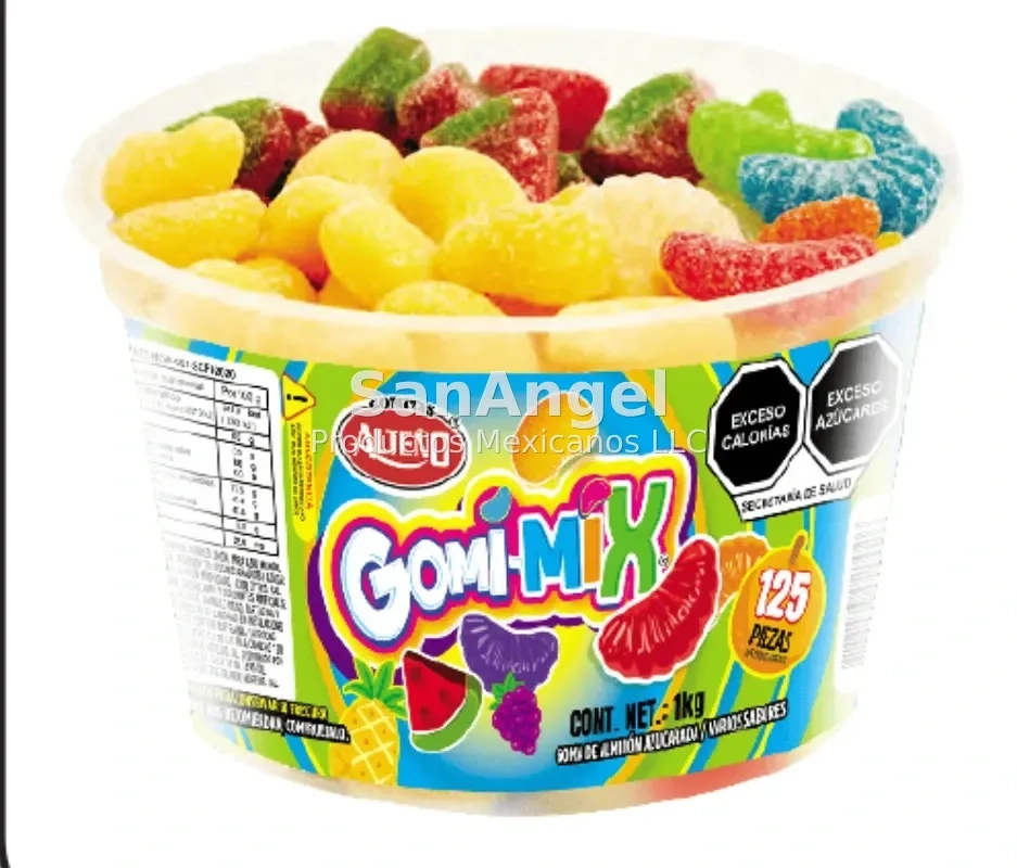 Gomi Mix Azucar - Caja 6 pz/1.1kg