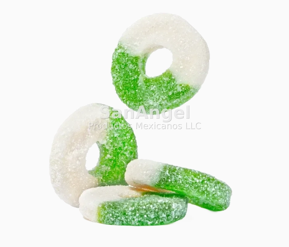 Gummi Apple Rings (Aros De Manzana) - Caja 4 pz/4.5 lbs