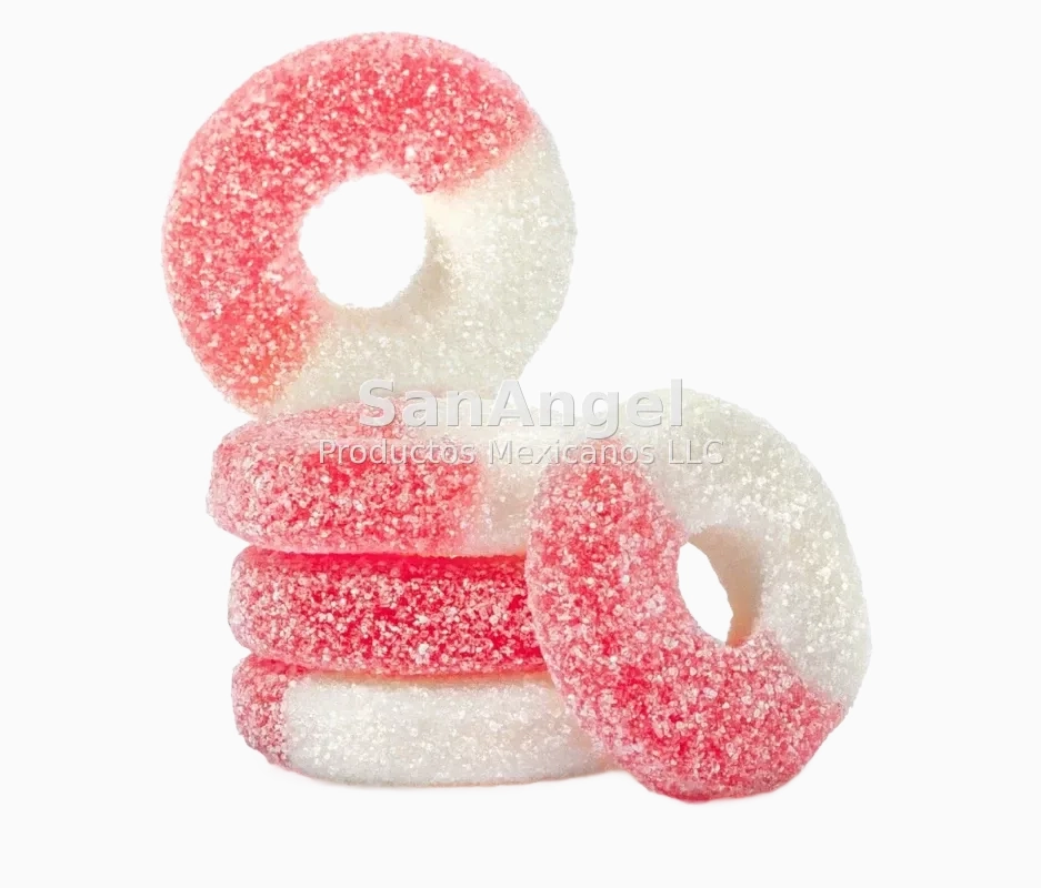 Gummi Watermelon Rings (Aros de Sandia) - Caja 4 pz/4.5 lbs