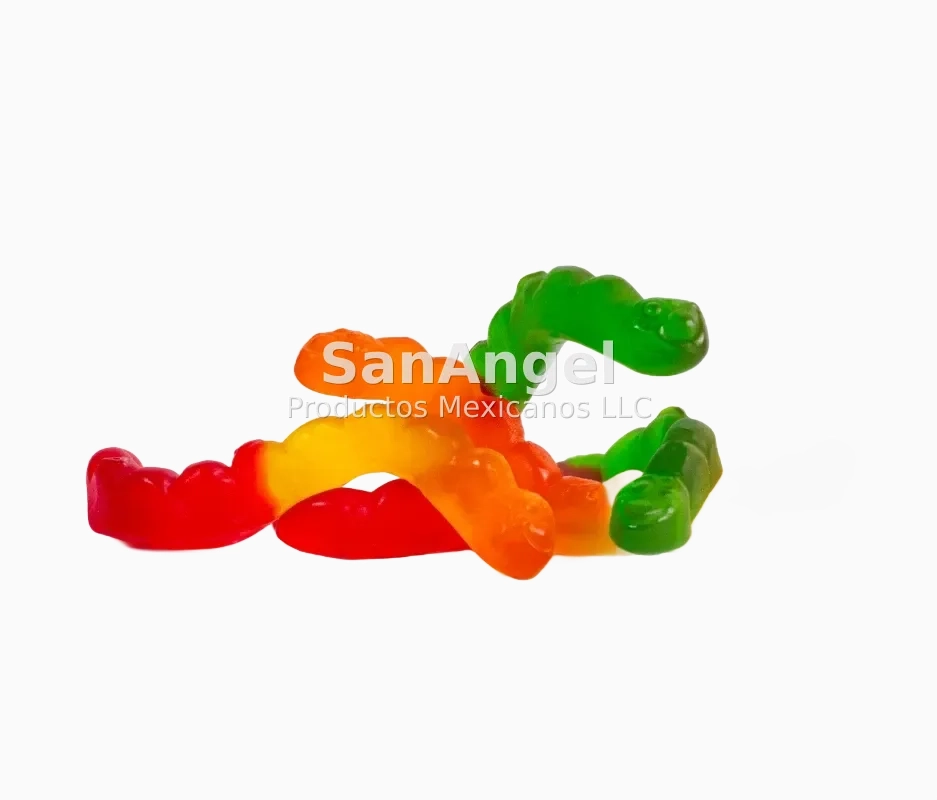 Gummi Worms Gusano Large - Caja 4 pz/5 lbs