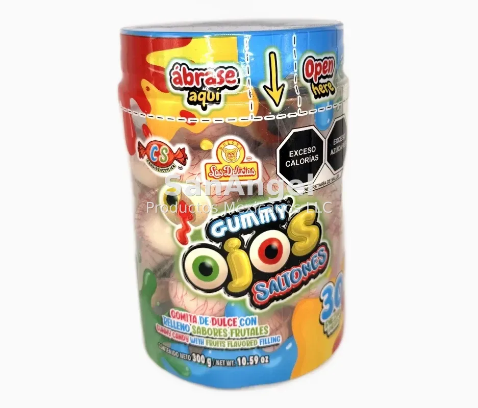 Gummy Ojos Saltones - Caja 12pack/30pz
