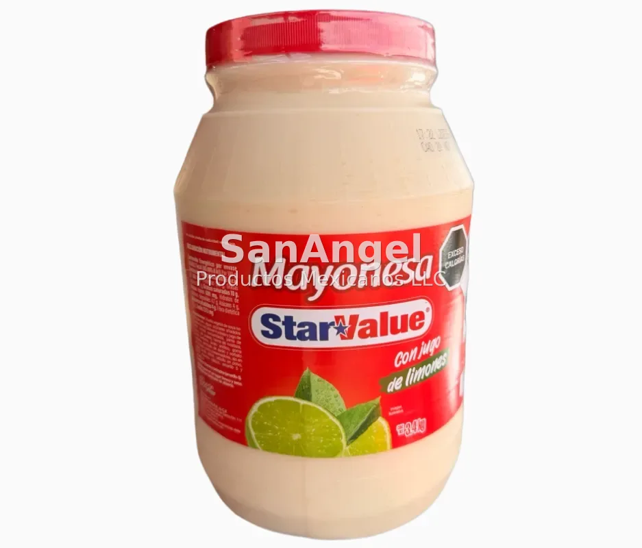 Mayonesa LIMON Star Value Galon/3.4 Kg - Caja 6 Pz