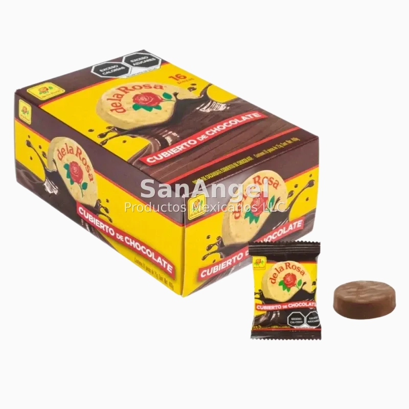 Mazapan Cubierto Con Chocolate - Caja 24pack/16pz