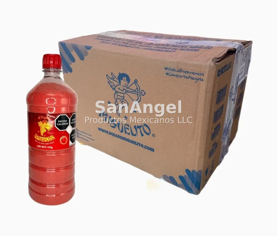 Miguelito Sabores BOTELLA - Caja 12 pz/950gr