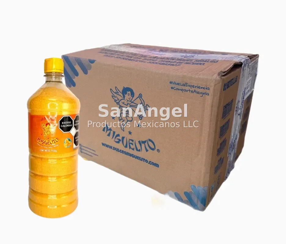 Miguelito Sabores BOTELLA - Caja 12 pz/950gr