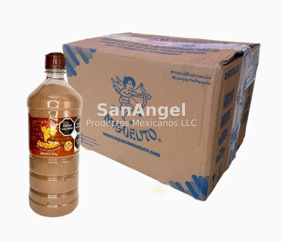 Miguelito Sabores BOTELLA - Caja 12 pz/950gr
