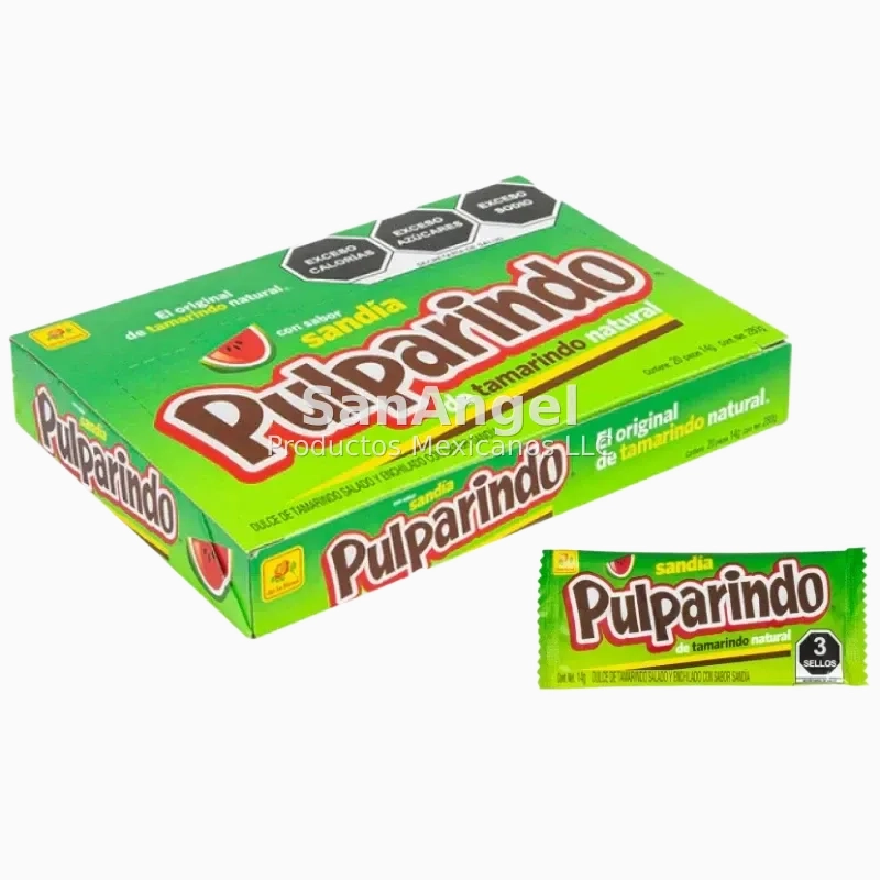 Pulparindo Sandia 20pz - Pieza