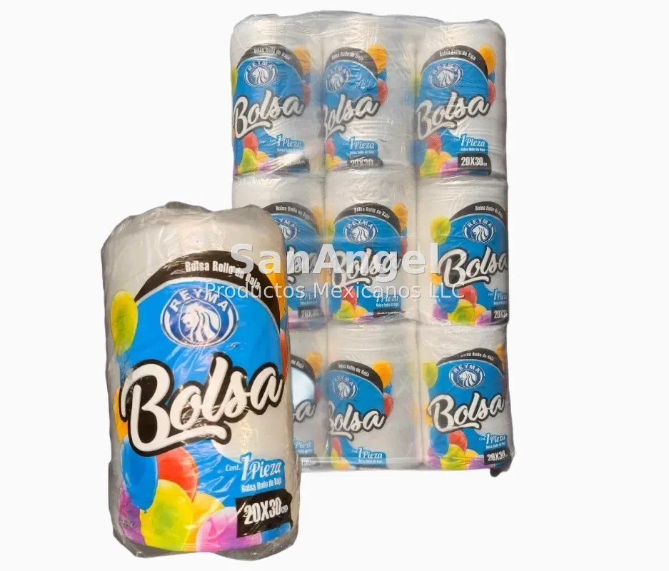 Rollo Bolsa 20x30cm - Bulto 9 rollos