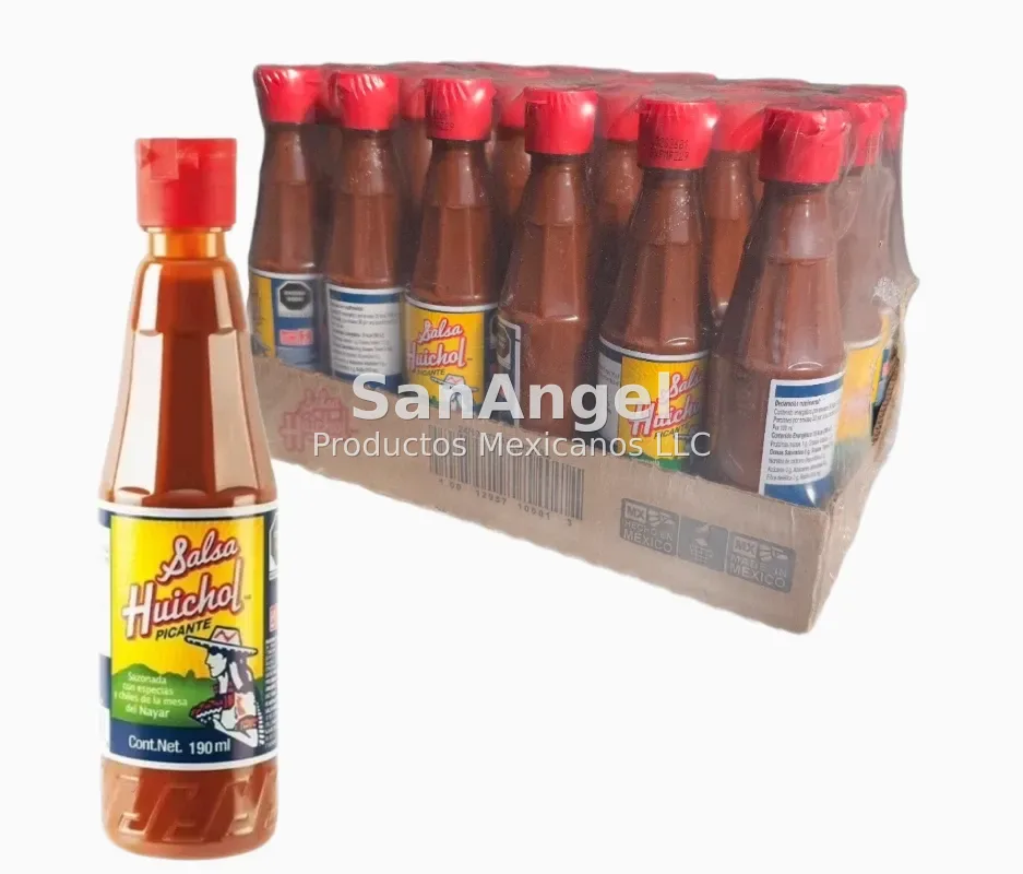 Classic Huichol Hot Sauce 190ml - Box of 24 Pcs