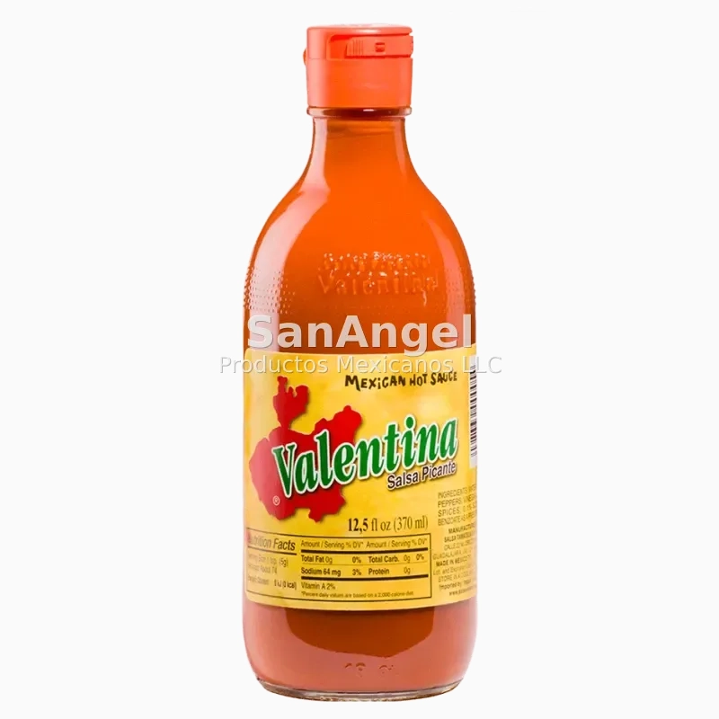 Salsa Valentina Amarilla Chica 370 ml - Caja 24 pz