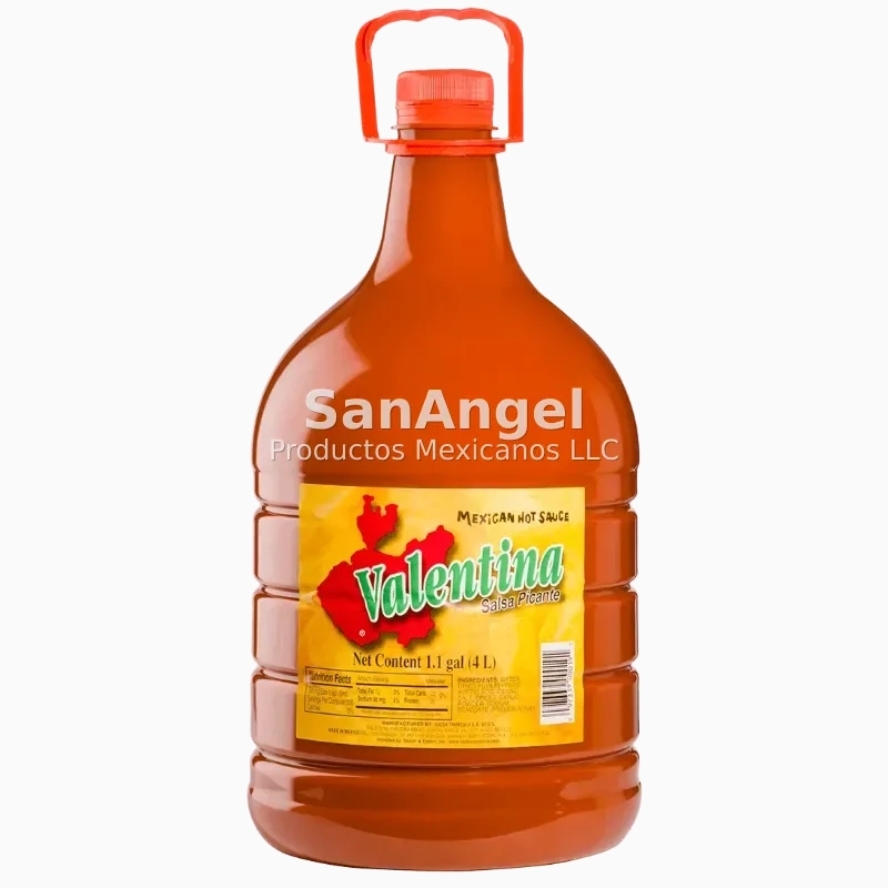 Salsa Valentina Galon (4 Litros) - Caja 3 Pz