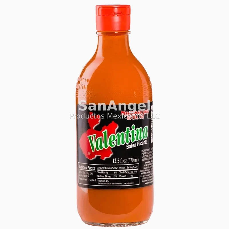 Salsa Valentina Negra Chica 370 ml - Caja 24pz