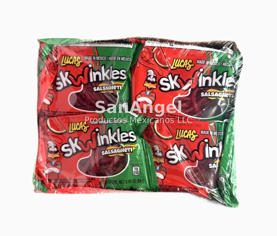 Skwinkles Watermelon Salsagueti - Box of 20 Trays / 12 Pieces