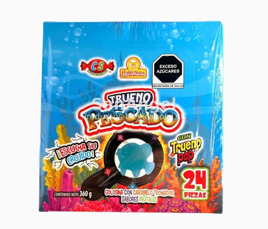 Trueno Pescado Las Delicias - Caja 12 Pack/24pz
