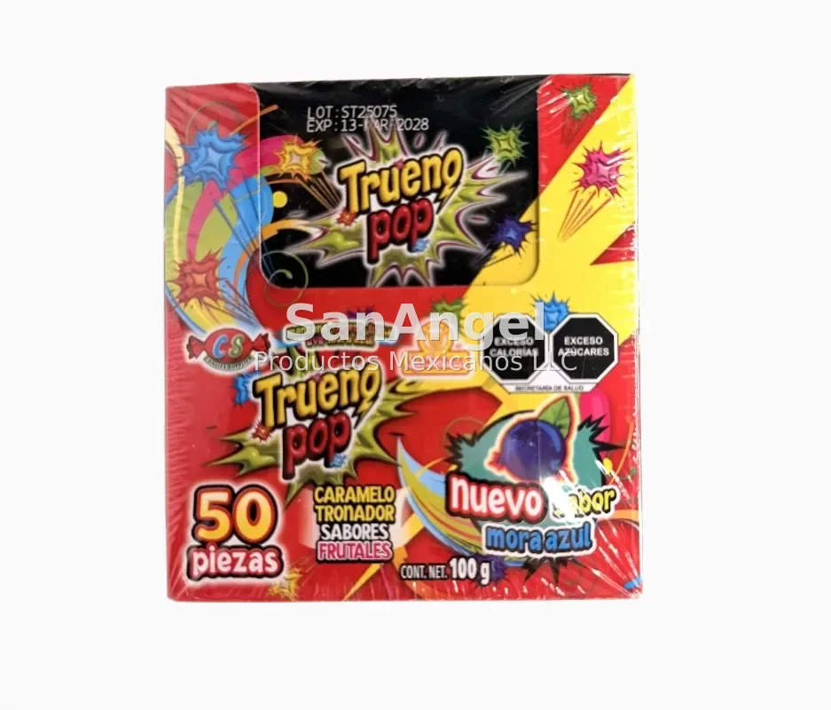 Trueno Pop 50pz - Caja 18pack