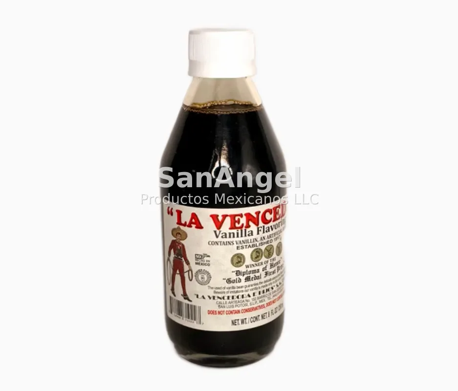 Vainilla La Vencedora Chica 8 oz (250ml) - Caja 48 Pz