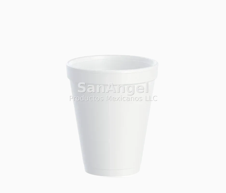 Vaso Unicel 10 oz (10J10) - Caja 1,000 pz (40/25pz)