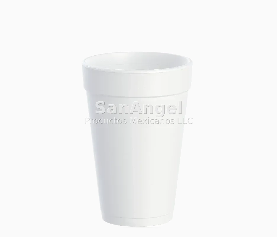 Vaso unicel 16 oz (16J16) - Caja 500 pz (25/20pz)