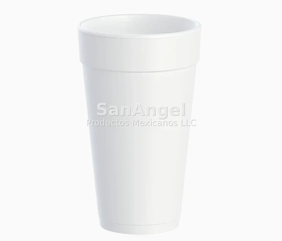 Vaso unicel 20 oz (20J16) - Caja 500 pz (25/20pz)