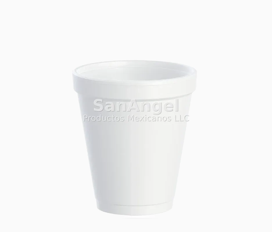 Vaso Unicel 8 oz (8J8) - Caja 1,000 pz (40/25pz)