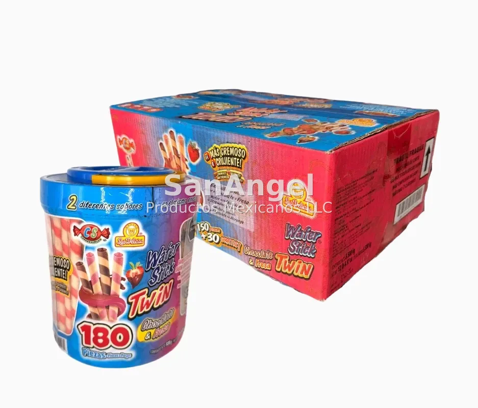 Wafer Stick Las Delicias (Grande) - Caja 6 Botes / 180pz